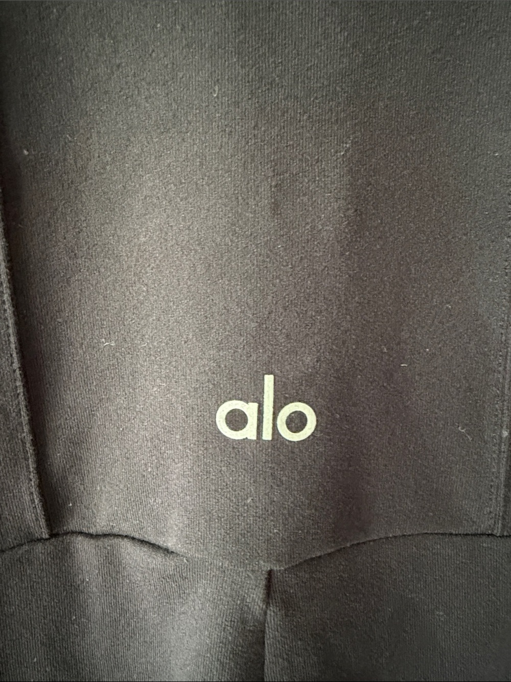ALO Yoga Airbrush Mesh Everlasting Onesie Size S Black Activewear Stretch Chic - Picture 7 of 9